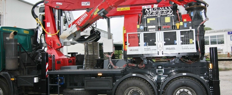 Štěpkovací kamion Wood Terminator 9 XL NMV