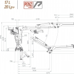 Hydraulická ruka Penz 17L