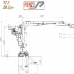 Hydraulická ruka Penz 17Z