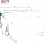 Hydraulická ruka Penz 4L