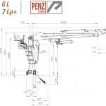 Hydraulická ruka Penz 6L